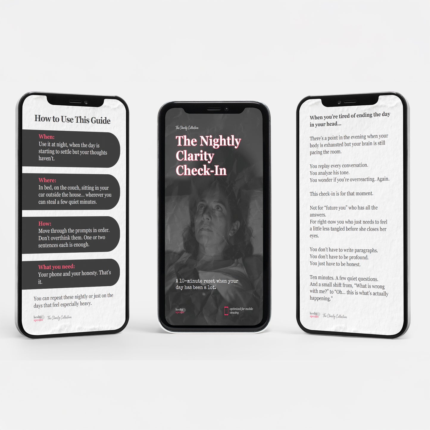 Nightly Clarity Check-In: The Clarity Collection